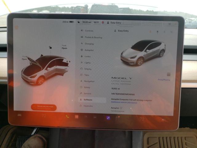 صورة رقم 8 من المزاد - 2022 TESLA MODEL Y مع VIN 7SAYGDEE1NF315105