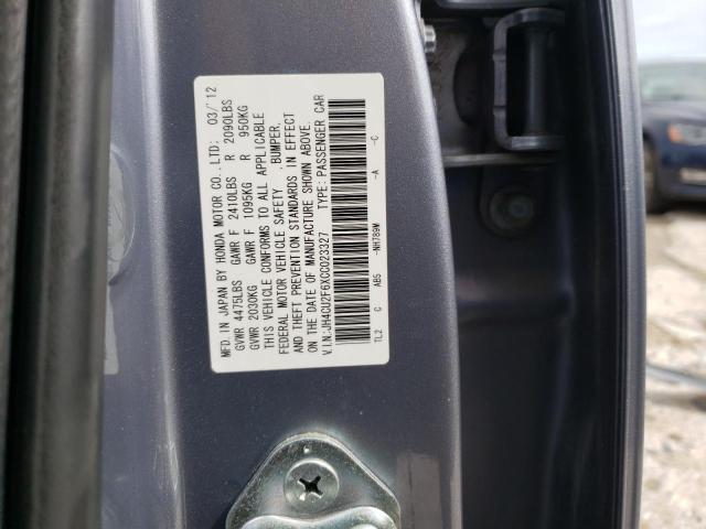 Photo 10 from auction – 2012 ACURA TSX TECH with VIN JH4CU2F6XCC023327