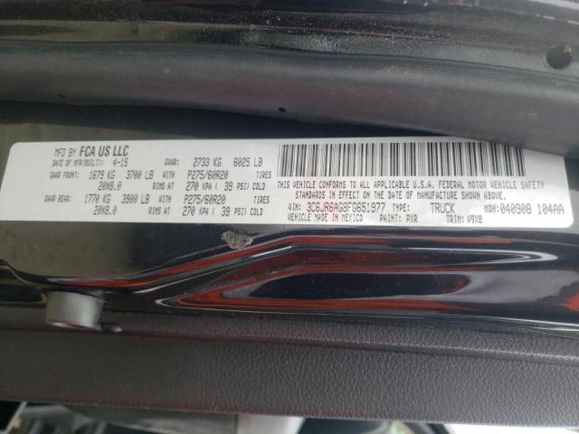 Photo 10 from auction – 2015 RAM 1500 ST with VIN 3C6JR6AG8FG651977