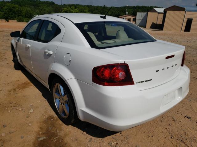 Photo 3 from auction – 2013 DODGE AVENGER SE with VIN 1C3CDZAB9DN622955