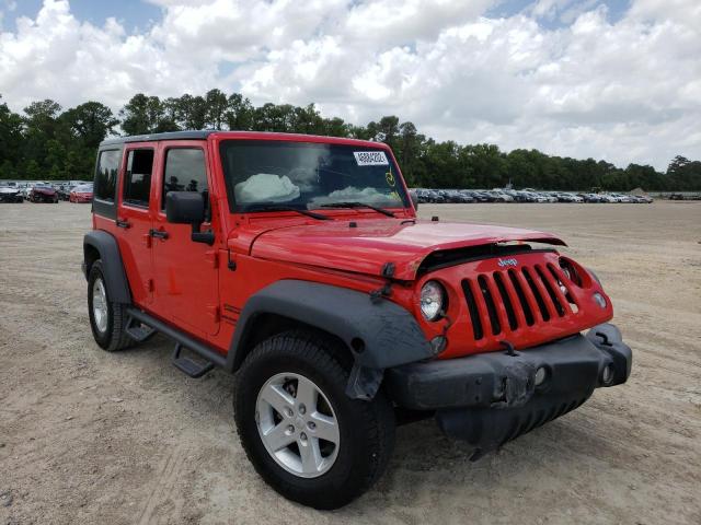 JEEP WRANGLER U 2017 with VIN 1C4HJWDG8HL595152 - Photo from auction
