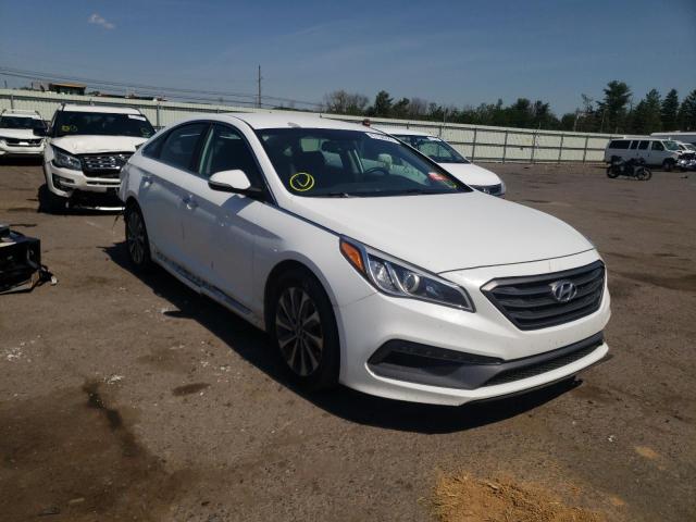 HYUNDAI SONATA SPO 2016 with VIN 5NPE34AF9GH344124 - Photo from auction