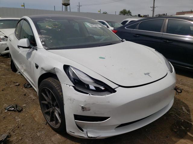 TESLA MODEL 3 2021 with VIN 5YJ3E1EA8MF087501 - Photo from auction