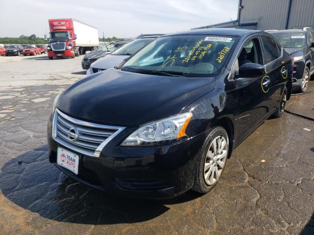 Photo 2 from auction – 2015 NISSAN SENTRA S with VIN 3N1AB7AP4FY238969