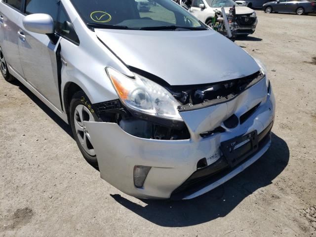 Photo 9 from auction – 2013 TOYOTA PRIUS with VIN JTDKN3DU8D5690761