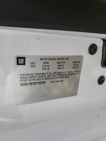 Photo 10 from auction – 2008 PONTIAC G5 with VIN 1G2AL18F287169700