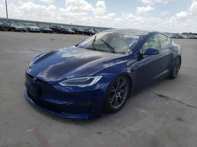 Photo 2 from auction – 2022 TESLA MODEL S with VIN 5YJSA1E51NF458946