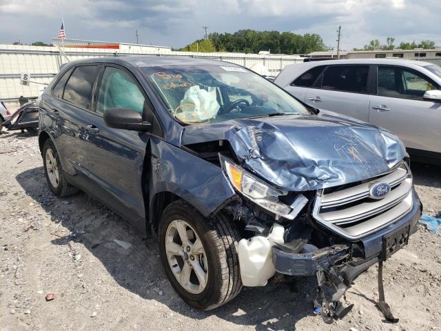 FORD EDGE SE 2018 with VIN 2FMPK3G97JBB99106 - Photo from auction