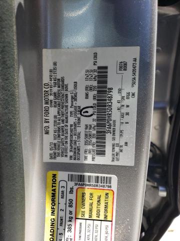 Photo 10 from auction – 2013 FORD FUSION SE with VIN 3FA6P0HR5DR348798