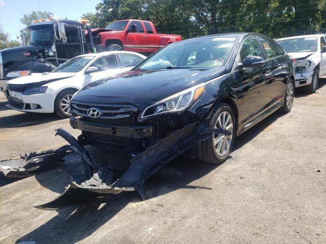 Photo 2 from auction – 2016 HYUNDAI SONATA SPO with VIN 5NPE34AF2GH337869