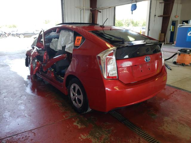 Photo 3 from auction – 2015 TOYOTA PRIUS with VIN JTDKN3DU1F0423865
