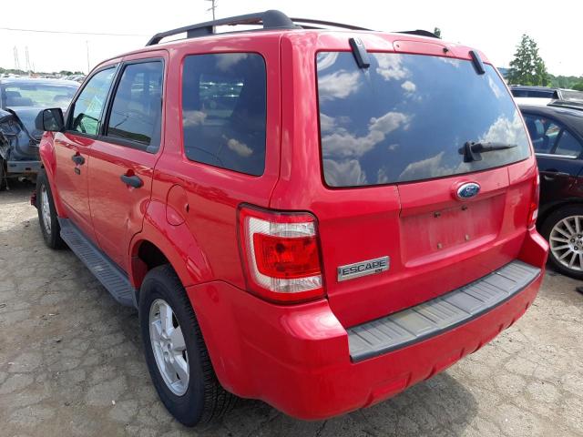 Photo 3 from auction – 2009 FORD ESCAPE XLT with VIN 1FMCU03759KA63358