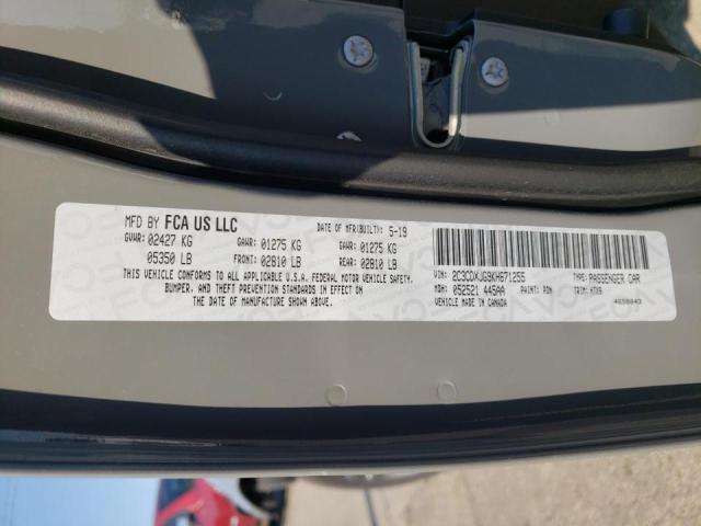 Photo 10 from auction – 2019 DODGE CHARGER SX with VIN 2C3CDXJG9KH671255