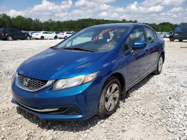 Photo 2 from auction – 2014 HONDA CIVIC with VIN 19XFB2F58EE077278