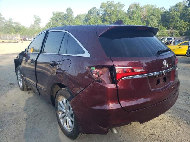 Photo 3 from auction – 2016 ACURA RDX with VIN 5J8TB3H33GL010653