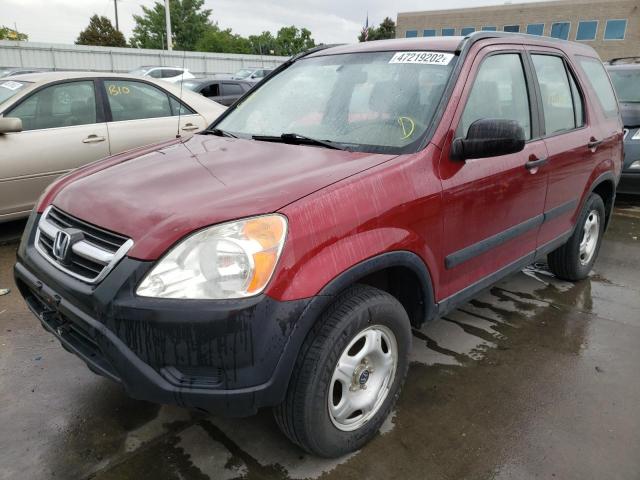 Photo 2 from auction – 2002 HONDA CR-V LX with VIN JHLRD78492C053473