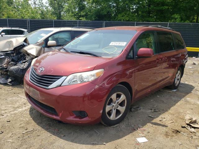 Фото 2 с аукциона – 2012 TOYOTA SIENNA LE с VIN 5TDKK3DC3CS237396