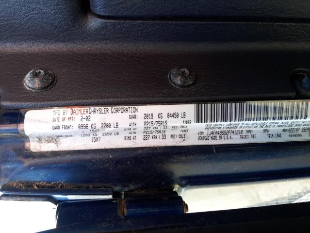 Фото 10 с аукциона – 2002 JEEP WRANGLER / с VIN 1J4FA49S52P741218