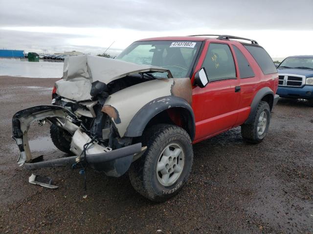 Photo 2 from auction – 2000 CHEVROLET BLAZER with VIN 1GNCT18W0YK102649
