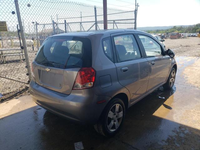 Photo 4 from auction – 2007 CHEVROLET AVEO BASE with VIN KL1TD666X7B742248