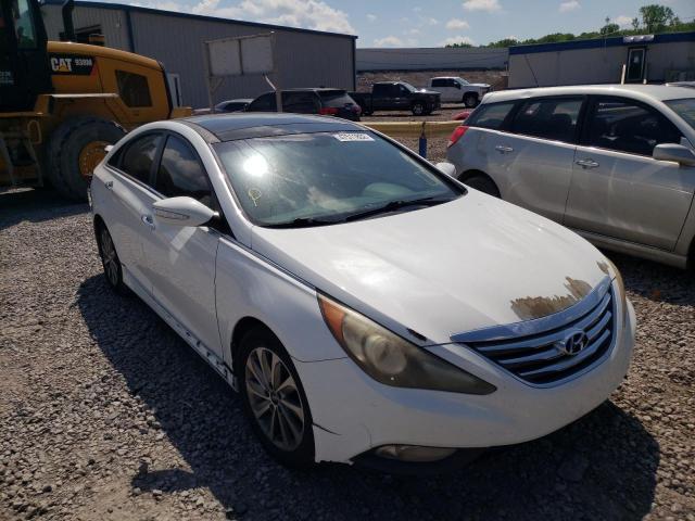 HYUNDAI SONATA SE 2014 with VIN 5NPEC4AC7EH837397 - Photo from auction