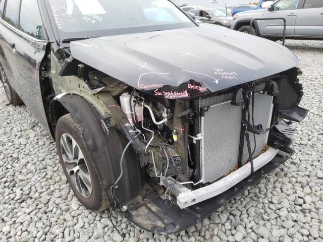 Photo 9 from auction – 2021 TOYOTA HIGHLANDER with VIN 5TDGZRBH8MS159119