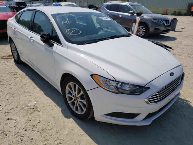 FORD FUSION SE 2017 with VIN 3FA6P0H75HR355528 - Photo from auction