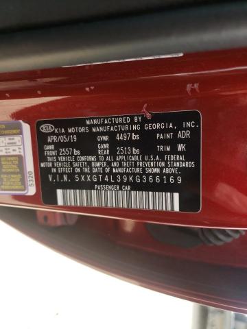 Photo 10 from auction – 2019 KIA OPTIMA LX with VIN 5XXGT4L39KG366169