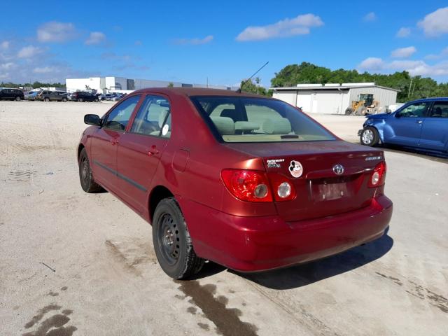 Photo 3 from auction – 2005 TOYOTA COROLLA CE with VIN 1NXBR32EX5Z492833