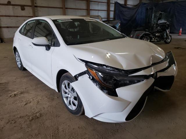 TOYOTA COROLLA LE 2021 with VIN 5YFEPMAEXMP256046 - Photo from auction
