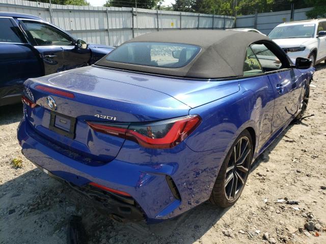 Photo 4 from auction – 2021 BMW 430I with VIN WBA23AT07MCH04962