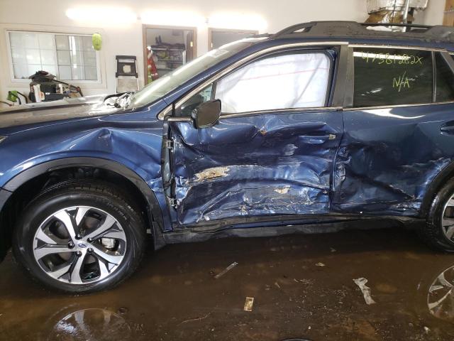 Photo 9 from auction – 2020 SUBARU OUTBACK LI with VIN 4S4BTALC8L3233327