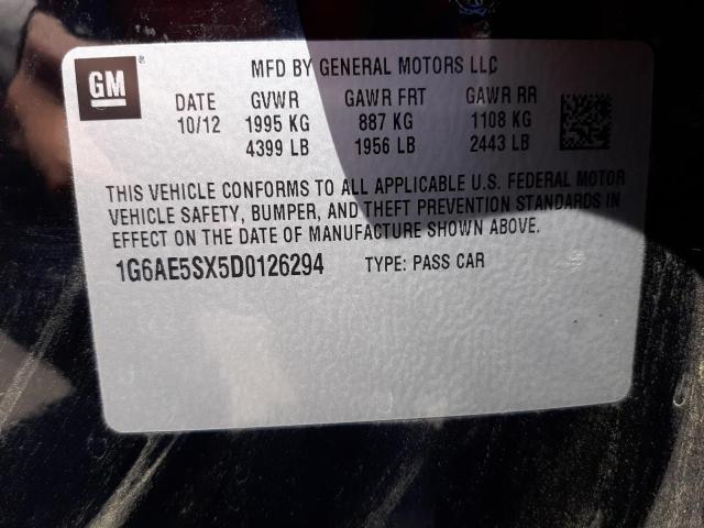 Photo 10 from auction – 2013 CADILLAC ATS PREMIU with VIN 1G6AE5SX5D0126294