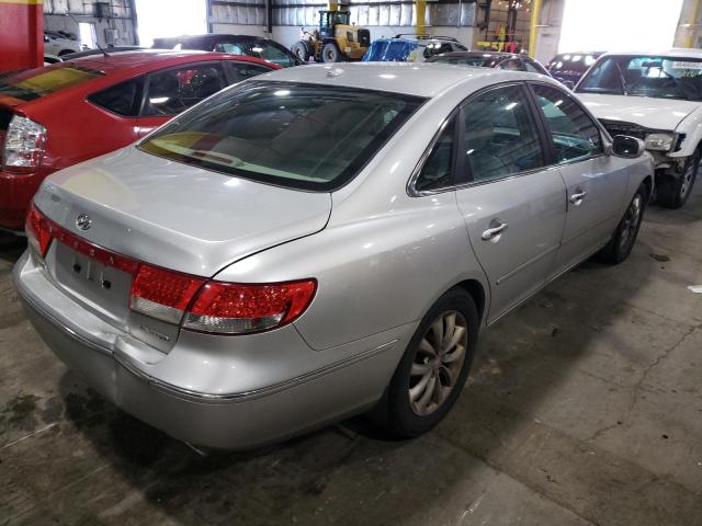Photo 4 from auction – 2007 HYUNDAI AZERA SE with VIN KMHFC46F97A207085