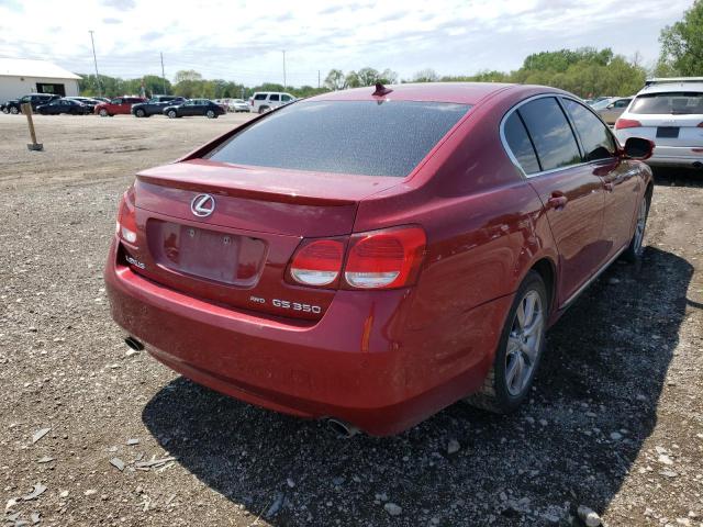 Photo 4 from auction – 2008 LEXUS GS 350 with VIN JTHCE96S780018842