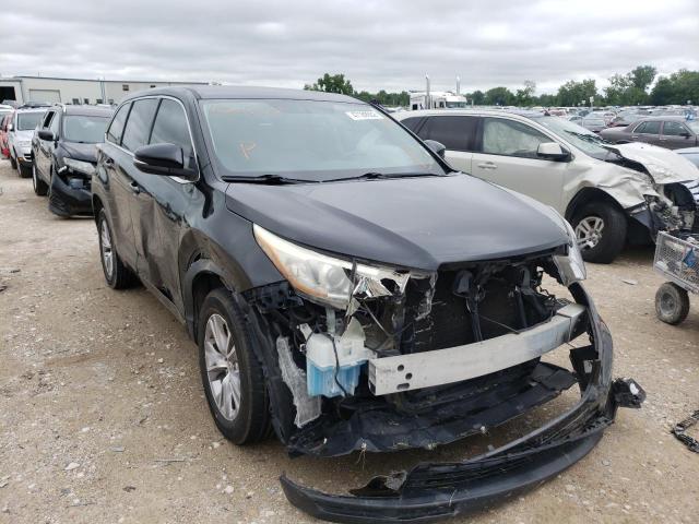TOYOTA HIGHLANDER 2015 with VIN 5TDZKRFH8FS062657 - Photo from auction