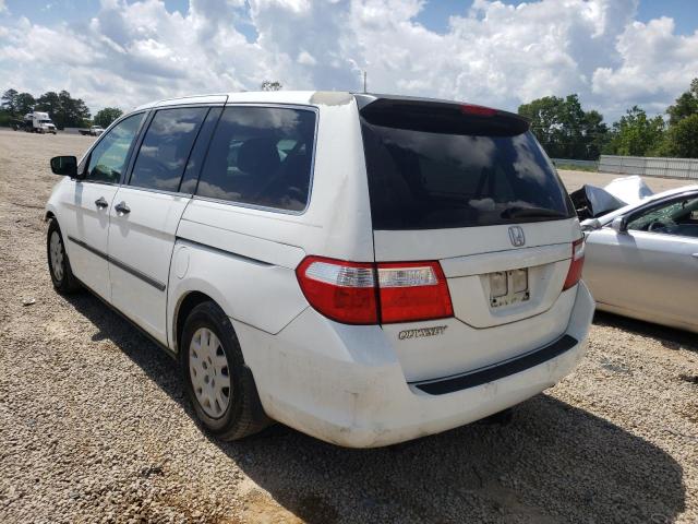 Photo 3 from auction – 2007 HONDA ODYSSEY LX with VIN 5FNRL38217B034045