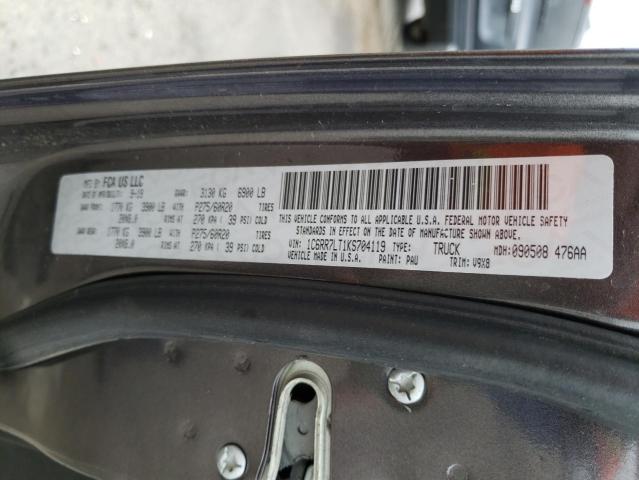 Photo 10 from auction – 2019 RAM 1500 CLASS with VIN 1C6RR7LT1KS704119
