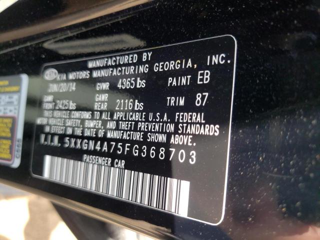 Photo 10 from auction – 2015 KIA OPTIMA EX with VIN 5XXGN4A75FG368703