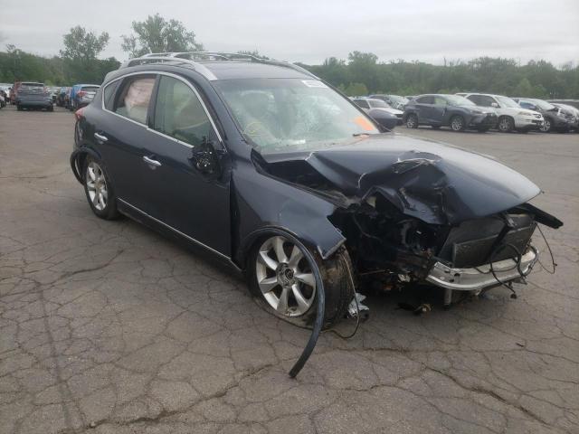 INFINITI EX35 BASE 2010 with VIN JN1AJ0HRXAM754542 - Photo from auction