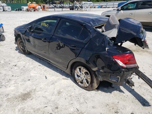 Photo 3 from auction – 2014 HONDA CIVIC LX with VIN 19XFB2F5XEE055847