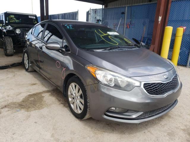 KIA FORTE EX 2015 with VIN KNAFX4A8XF5309260 - Photo from auction