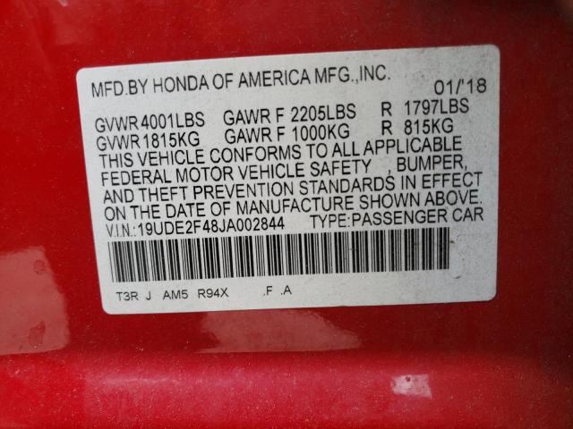 Photo 10 from auction – 2018 ACURA ILX SPECIA with VIN 19UDE2F48JA002844