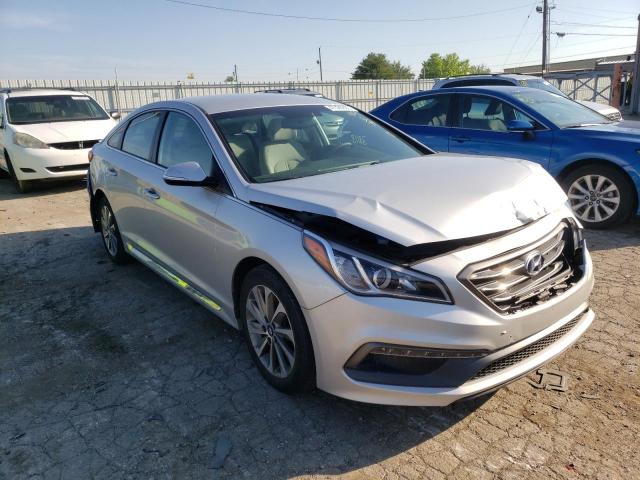 HYUNDAI SONATA SPO 2017 with VIN 5NPE34AF1HH554167 - Photo from auction