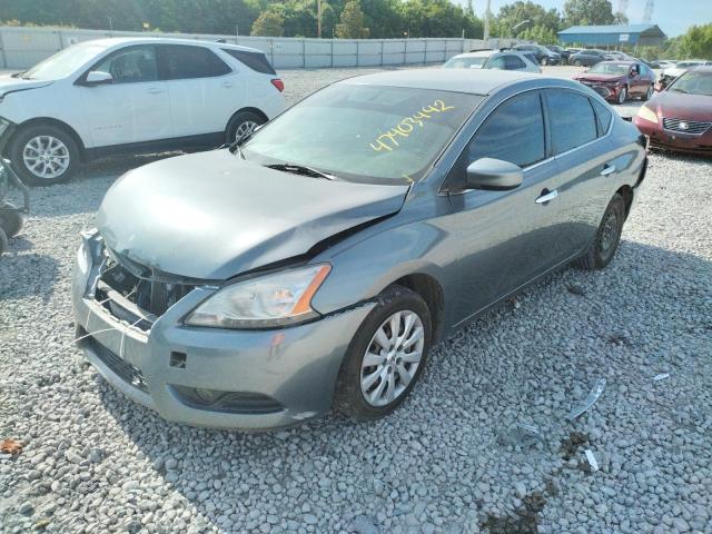 Photo 2 from auction – 2015 NISSAN SENTRA S with VIN 3N1AB7AP0FY337014