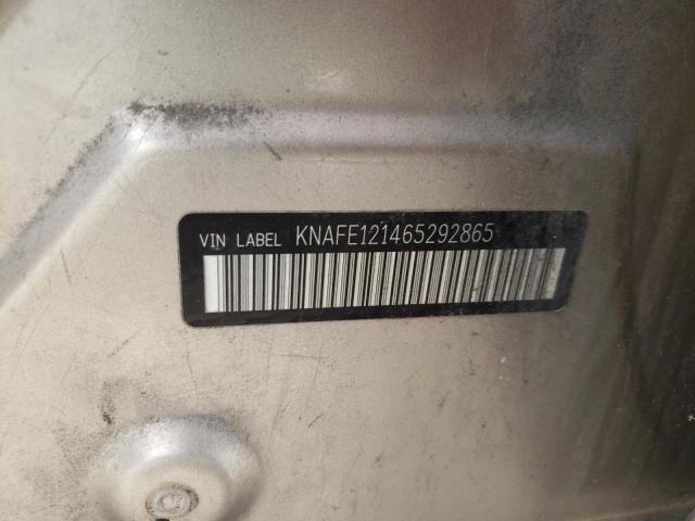 Photo 10 from auction – 2006 KIA SPECTRA LX with VIN KNAFE121465292865