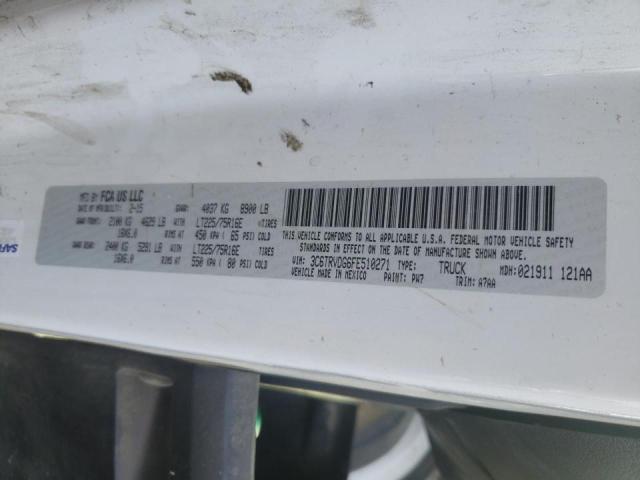 Photo 10 from auction – 2015 RAM PROMASTER with VIN 3C6TRVDG6FE510271
