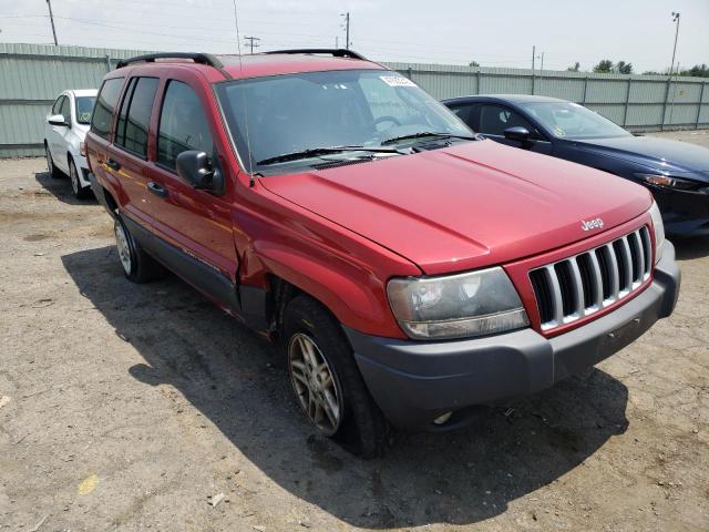 JEEP GRAND CHER 2004 with VIN 1J4GW48S04C310335 - Photo from auction