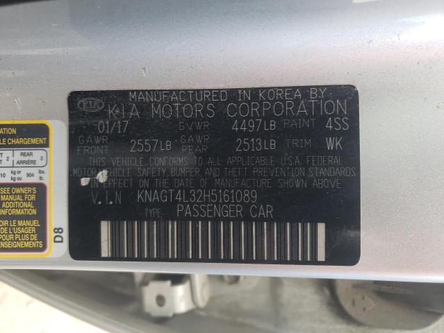 Photo 10 from auction – 2017 KIA OPTIMA LX with VIN KNAGT4L32H5161089