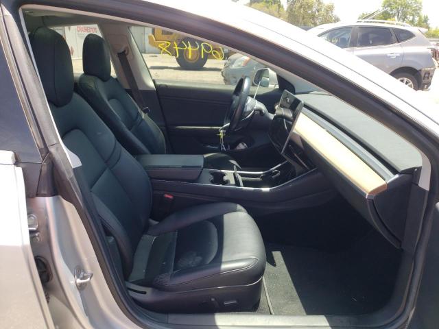 Photo 5 from auction – 2018 TESLA MODEL 3 with VIN 5YJ3E1EA8JF015340